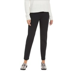 SPANX Supersmooth Perfect Fit Ponte Slim Straight Ankle Pant In Black Sz S